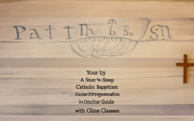 Your Path to Baptism: A Step-by-Step Catholic Baptism Preparation Guide with Online Classes